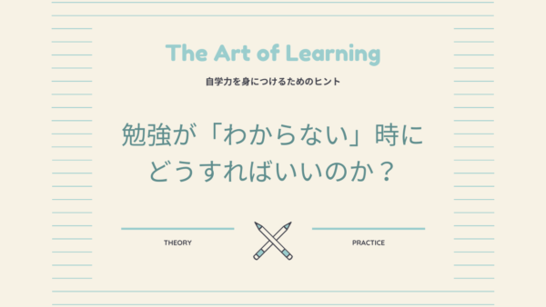 勉強の質問力を高めよう｜「わからない」を観察する力