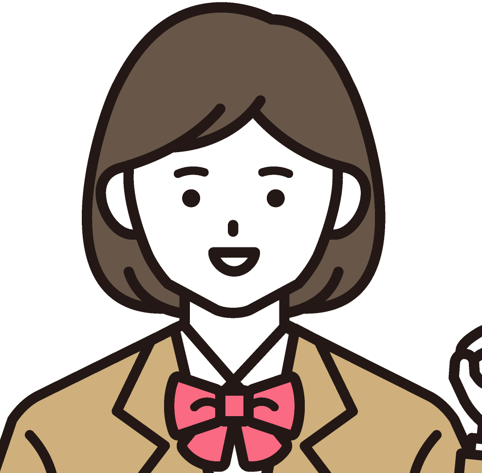 生徒イラスト（女子）