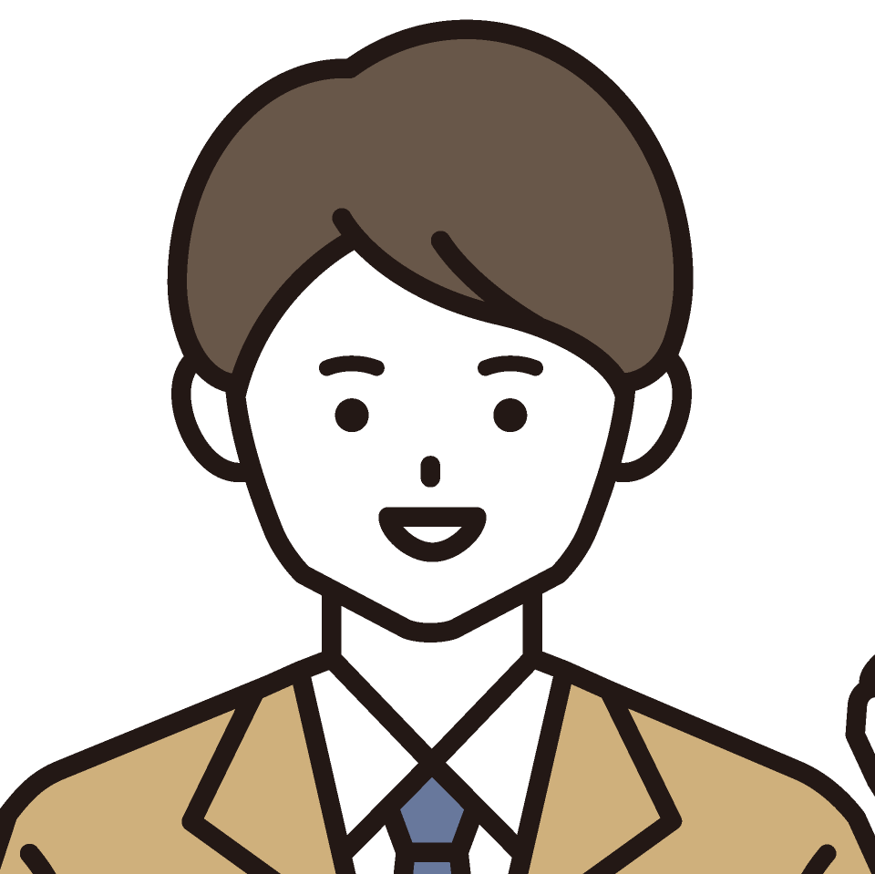 生徒イラスト（男子）